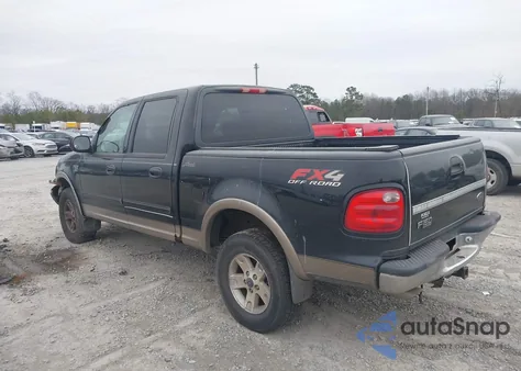 2002 Ford F-150 Lariat/Xlt z USA, uszkodzony, nr VIN 1FTRW08L62KB81617